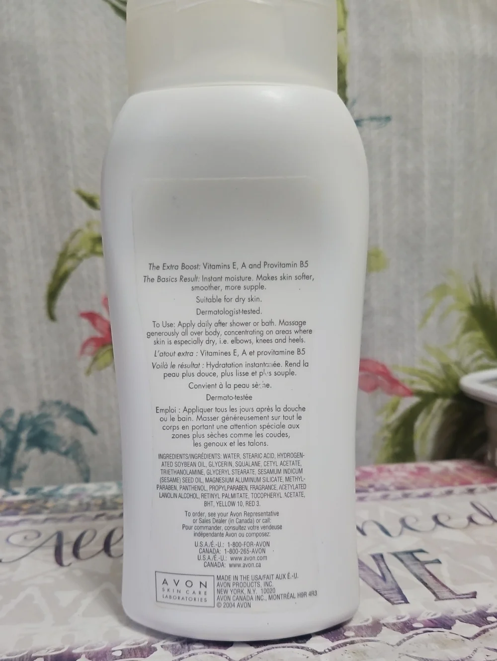 Vita Moist By Avon Basics New Vintage Rare 13.5 Oz Body LOTION.